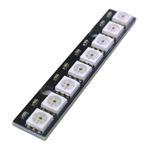 Moduł WS2812B listwa 8x LED RGB WS2812