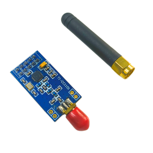 Moduł radiowy CC1101 433 MHz - transceiver THT z anteną